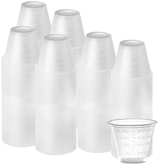 Dimes 1oz plastične čaše sakupljajućeg pakovanja od 100, za epoksidno miješanje, miješanje smole i miješanje
