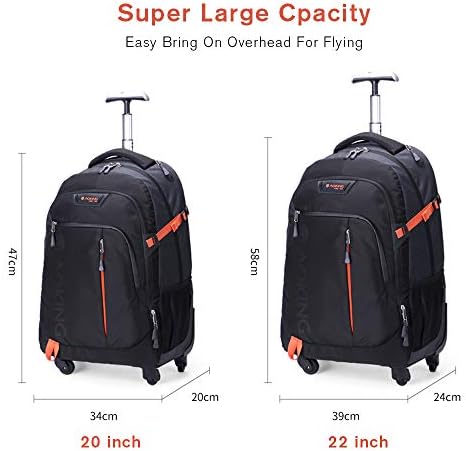 Aopmgoe Aoking 20/22 vodootporan ruksak na točkovima torba za laptop