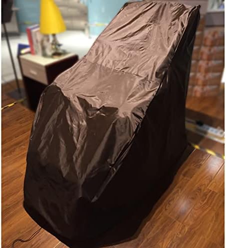 Riyifer vodootporna Shiatsu Navlaka za masažnu stolicu, zaštitnik stolice za masažu cijelog tijela sa patentnim zatvaračem zaštita od sunca periva Navlaka za zaštitu od prašine zaštitna masažna stolica, 57x49x33