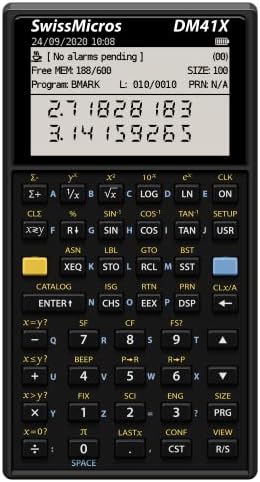 DM41X RPN kalkulator HP 41CX klon