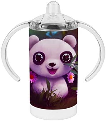 Panda Art Sippy Cup-Štampana Baby Sippy Cup - Crtani Sippy Cup