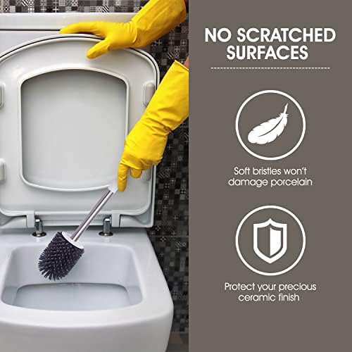 Racemi WC školjka i držač za čišćenje - sredstvo za čišćenje kupaonice sa špitnicom za čišćenje - čišćenje