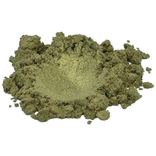 Verdigris Gold / Green Luxury Mica Colorna pigment u prahu Kozmetički razred Glitter sjenila Efekti za sapun za nokte za čavke 1 oz