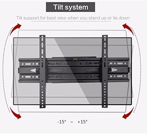 TJLSS Fit za većinu 32 -65 televizori s dvostrukim artikulirajućim rukom Potpuno pokretan okretni nosač podržava
