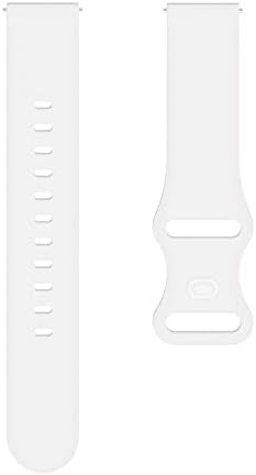 Silikonski zamjenski pojas Kompatibilan je za zamjena za zamenu BIP U / BIP U Pro SmartWatch, sportski remen kompatibilan sa AmageFIT BIP S / Samsung Galaxy Watch 4 40mm / 46mm narukvice