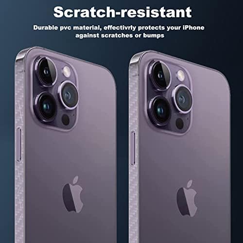YQODSZ [3 pakovanje za iPhone 14 Pro zaštitni Film sa bočnim ivicama, fleksibilna PVC otporna na ogrebotine