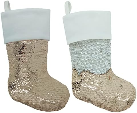MNSZLKF PROVIJEN BOŽIĆE HARDANSIVER, 18 sjajno božićno čarapa, zidanje visećih čarapa, božićne ukrase