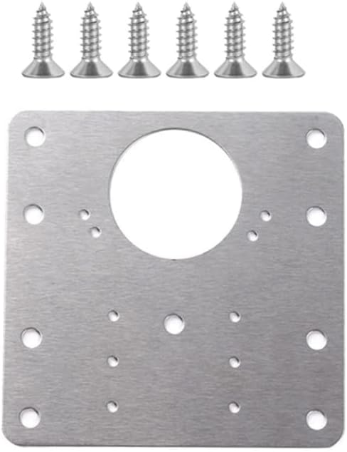 Ploča za popravak šarke u ormaru sa montažnim vijcima Alati za šarke od nehrđajućeg čelika