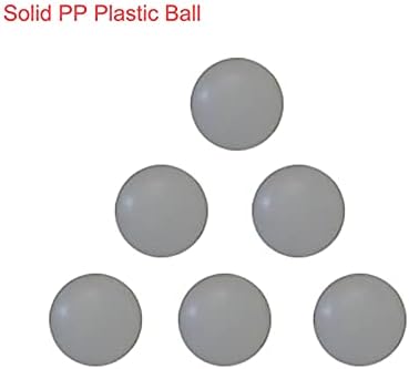 ZHENGGF bijela čvrsta PP kuglasta Perla prečnik 2mm 3mm 3.175 mm 7mm 9.525 mm-38.1 mm Plastična Polipropilenska glatka Lopta