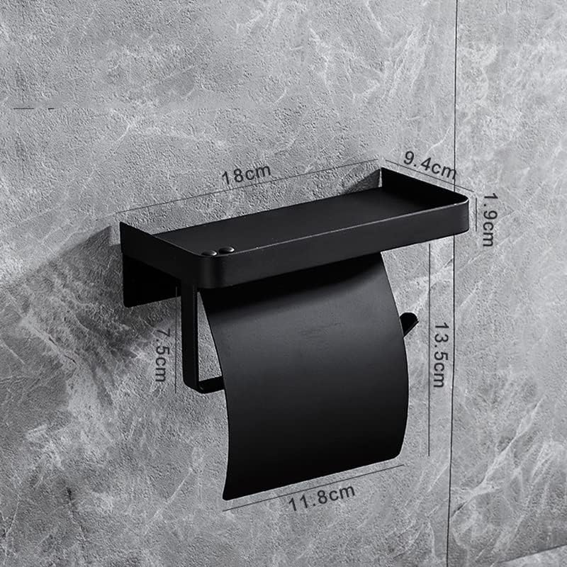 XDCHLK Zidni samoljepljivi držač toaleta od nehrđajućeg čelika za kupatilo i kuhinju