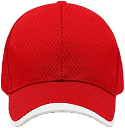 Wuchu šeširi za muškarce bejzbol kapa obična Ženska kapa niskog profila Nekonstruirani podesivi ljetni sportski