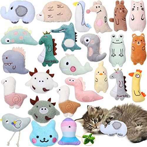 25 kom igračka za mačju metvicu igračka za žvakanje interaktivne igračke za mačiće punjene mačićima meke pamučne