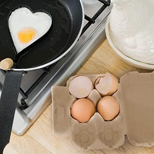 Tuddu Kartoni za jaja za pileća jaja broj 6, kartonska kutija za jaja od papirne pulpe za višekratnu