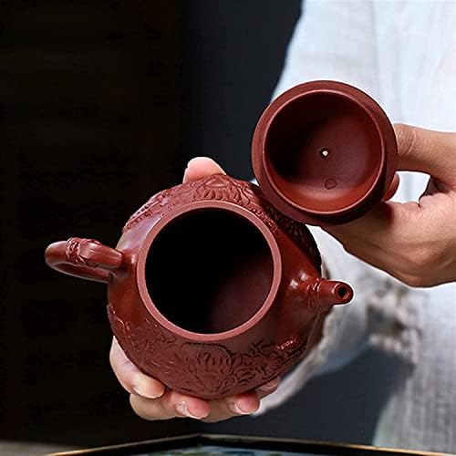 Kancelarijski čajnik Čajnik 190ml Antikni čaj za čajnik ljubičasti gline Teapots Domaći Zisha Filter