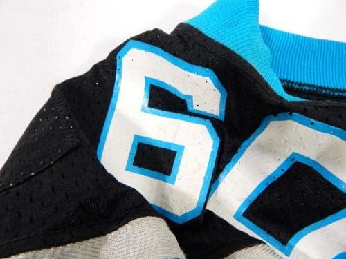 1997 Karolina Panthers Bucky Greeley 60 Igra Rabljeni Black Jersey 48 DP32882 - Neintred NFL igra rabljeni dresovi
