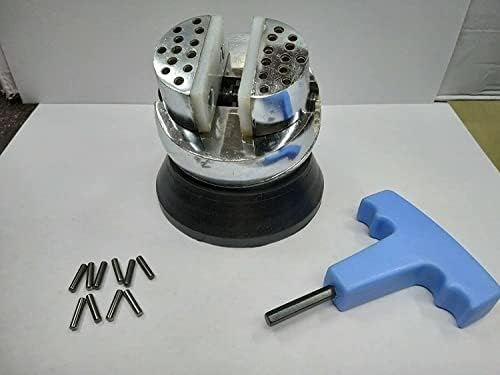 R & amp; D 5 Hromirani Gravurni blok kuglični stezni nakit za postavljanje sa iglama gumenom bazom