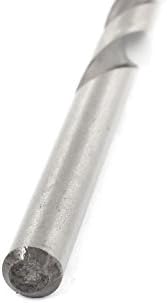 Aexit 10 kom držač alata 63mm dužina Flaute 5.5 mm Dia metalni mermer HSS twist bušilica model burgije: