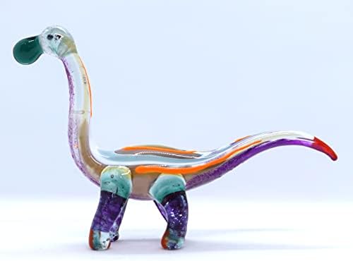 Sansukjai apatosaurus minijaturne figurice Životinje Ručno oslikano puhalo staklo Art Kolekcionarni poklon