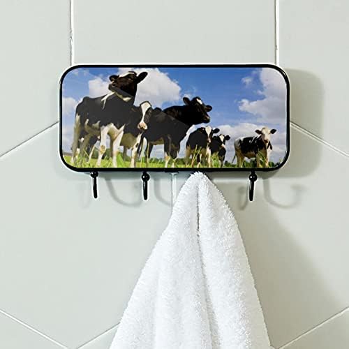 Ljepljivi kukiča od nehrđajućeg čelika za ručnik kaput zaglavljene u kupaonici ili kuhinjom Holstein krave
