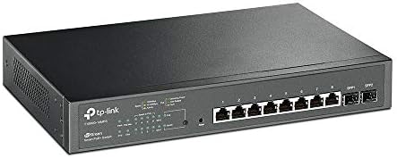 TP-Link 8 Port Gigabit PoE Switch | 8 PoE+ portova @116w, sa 2 SFP slota | Smart Managed | ograničena doživotna