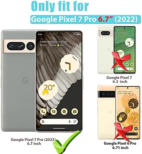 MOOISVS [2+2] za Google Pixel 7 Pro Zaštita ekrana od kaljenog stakla+zaštita sočiva kamere, Ultra HD Film od kaljenog stakla, Anti-špijun, 9h tvrdoća, protiv ogrebotina, bez mjehurića