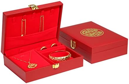 IRDFWH kutija za nakit vjenčani hardver kutija za depozit miraz kutija za nakit Zlatna vjenčana miraz angažman tri zlatne kutije