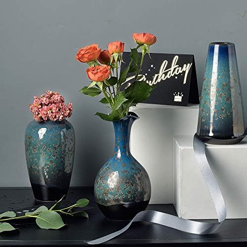 Keramički cvjetni vasi postavljeni moderne keramičke vaze za domaće keramičke vaze za cvijeće za majčin dan