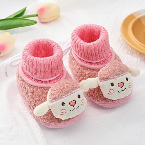 Obuća za hodanje beba Djevojke dječake Tople cipele meke čizme snijeg udobne čizme zagrijavanje dojenčadi