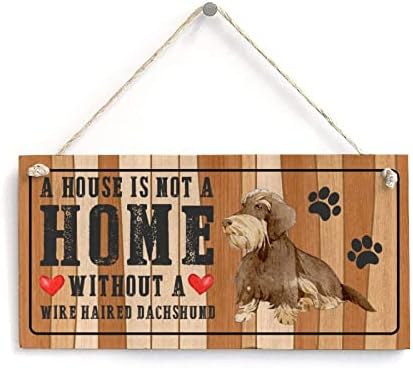 Ljubitelji pasa citirajte znak Norfolk terijer kuća nije dom bez psa smiješnog drvenog znaka psa spomen-ploča
