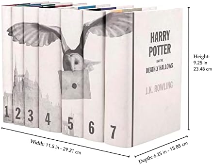 Juniper Books Harry Potter Boxed Set: Castle and Owl Edition / 7-Tomni set knjiga u tvrdom uvezu sa prilagođenim
