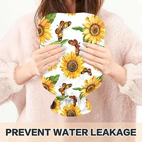 Boce za toplu vodu s poklopcem Vodeni suncobrani suncokret tople vodene vrećice za ublažavanje bolova,