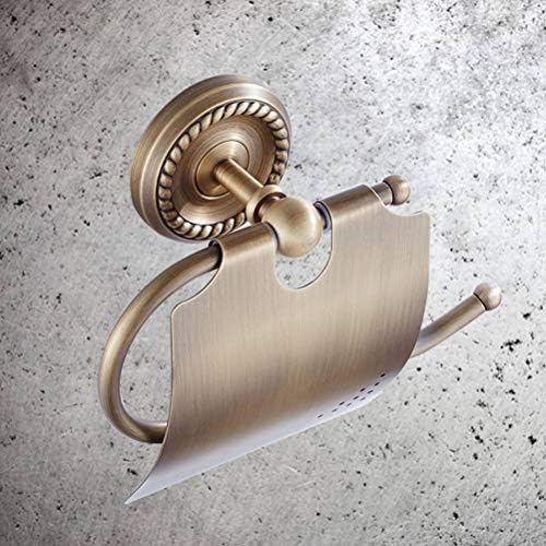Kabilock držač tkiva 1pc WC držač papira kupaonica Oprema za kupaonicu Hardver Brončani toalet mjedilo držač za peškire F6709
