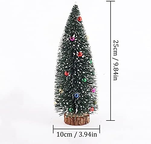 DIY MALO DRY MINI TREE Decrecko dekor Božićni mini božićni božićni drvce Početna Dekor Pročišća zidna vaza