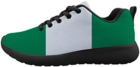 Owaheson Nigeria zastava Muški jastuk za cipele za cipele Atletska šetnja tenis modne tenisice