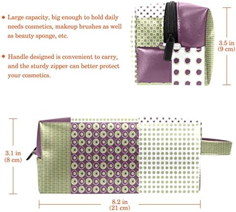 Tbouobt pokloni za muškarce Žene šminke torbe toaletne torbice Male kozmetičke torbe, patchwork