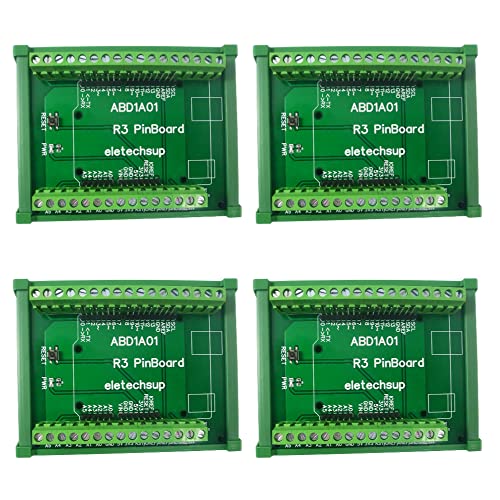 ELETECHSUP UNO R3 Shield Ploča za proširenje DIN Mount Mount Modul modul za izmjenu opreme Arduino PLC