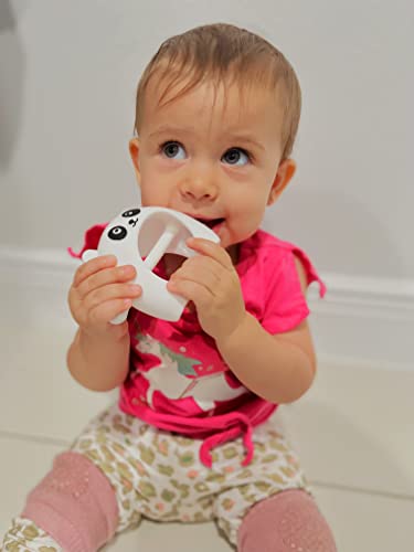 Baby silikonska igračka za zube, igračke za izbijanje zuba za bebe 0-6 mjeseci, BPA besplatno, za dječaka/djevojčicu.