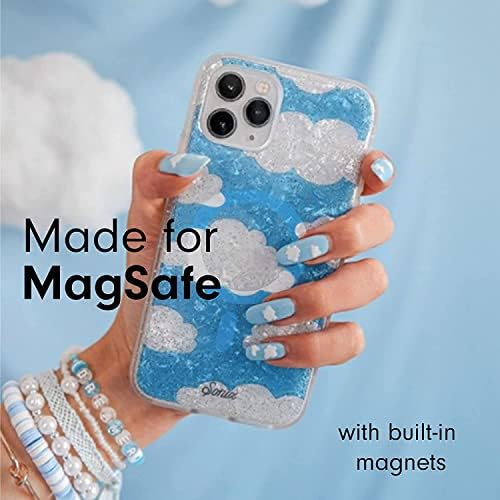 Sonix Glitter Day dream Clouds Case + Maglink Charger za MagSafe iPhone 14 Pro Max