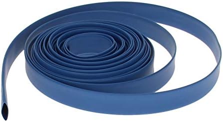 1kom termoskupljajuće cijevi,2: 1 plavi Bettomshin električni žičani kabl ≥600v & 248°F, 5mx8mm skupljajuća folija