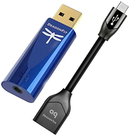 Audioquest Dragonfly Cobalt USB stick DAC paket sa DragonTail USB-ženski na Micro USB muški