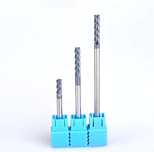 XMEIFEITS alati za sečenje 5kom 4mm četiri Flaute mikro čvrsta karbidna face end mlin CNC glodalice