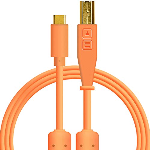 DJ TechTools Chroma kablovi: Audio optimiziran 1,5m USB-C do USB-B kabla sa 56k otpornikom