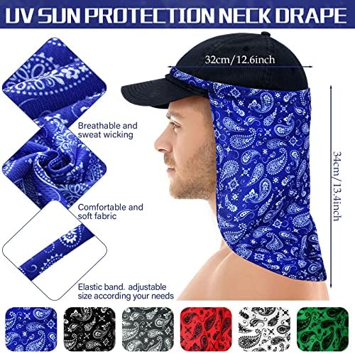 6 kom sunce za zaštitu od sunca Drape UV kašike Zaštitni za zaštitu vrata od sunca za žene za žene za