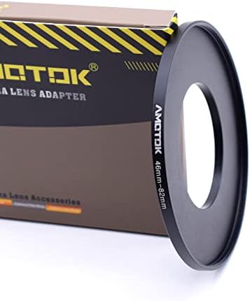 46 mm objektiv na 82 mm adapter za objektiv kamere, 46 mm do 82 mm Filtrirajući prsten od koraka, kompatibilan sav 82 mm filter pribor