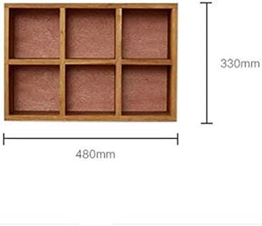 Uxzdx CUJUX zidna polica-drvena Samostojeća i zidna kutija za sjene,57x9x35cm
