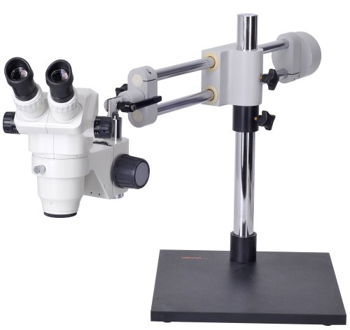 Omano Premium Zoom stereo mikroskop - OM99-V6-6.7x-45x - dvogled - teška 63LB dvostruki nosač nosača - LED prstena