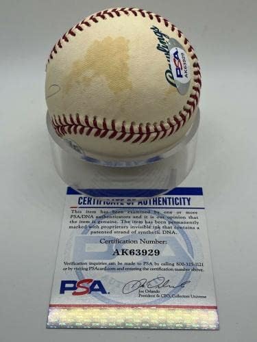 Ben Grieve 1998 Al Roy A potpisani autografa službenog OMLB Baseball PSA DNK * 29 - autogramirani bejzbol