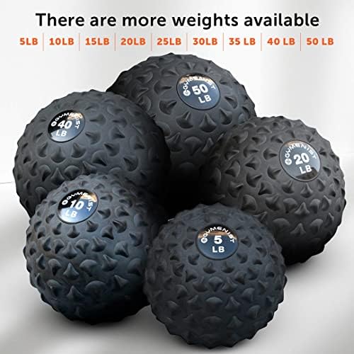GYMENIST Weighted no Bounce Slam Ball intenzivni trening trening teretana Vježba težina lopte oprema