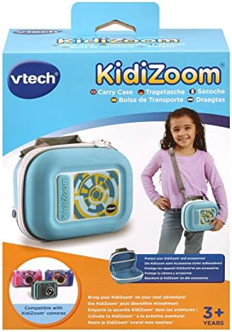 VTech Kidizoom futrola za kameru, prenosiva tvrda torbica za decu, dodatna oprema za decu digitalna kamera, pogodna za devojčice i dečake od 3, 4, 5+ godina, plava