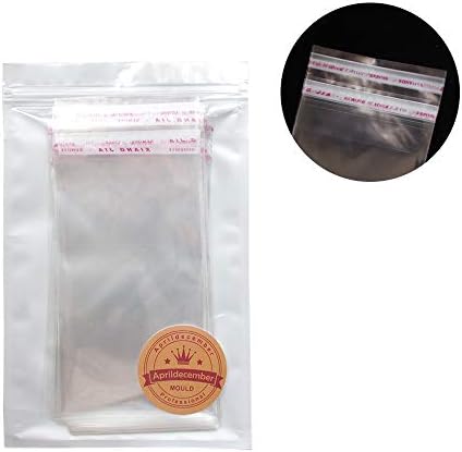 Torta Money Box Transparent torbe, hrana Safe Adhesive self - brtvljenje torbe-100 kom-3.1 x 7